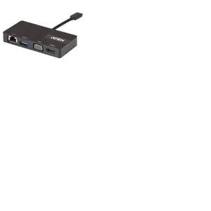 Aten uh3232 C Multi Port Mini Dock Noir USB pas cher