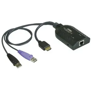 ATEN Adaptateur KVM de support virtuel HDMI USB avec prise en charge des smart card pas cher