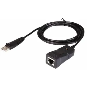 Comparateur de prix : Aten uc232b usb rj-45 (rs-232) noir adaptateur et connecteur de câbles uc232b-at