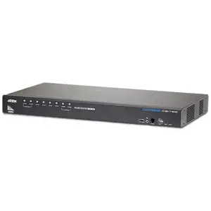 Comparateur de prix : Aten CS1798 commutateur écran, Clavier et Souris Grille de Montage Noir