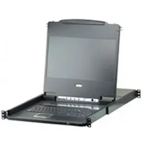 Cl6708mw Console Kvm Lcd Fullhd 8 Ports Dvi/usb/hp Aten pas cher