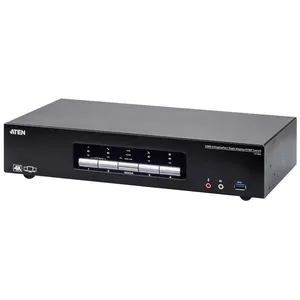 ATEN CS1964 KVM Triple DisplayPort/USB 3.0/Audio - 4 ports