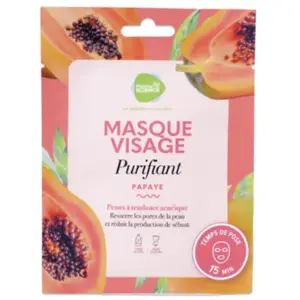 Comparateur de prix : PHARMASCIENCE Masque Visage Purifiant Papaye