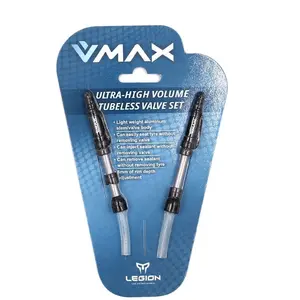 Comparateur de prix : Legion Vannes Tubeless V-MAX en Aluminium 29-37mm - Paquet de 2 Pièces