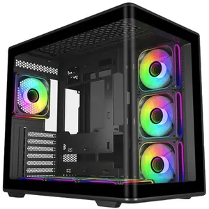 Comparateur de prix : Cooler Master Elite 600 Midi Tower Noir, Transparent E600-KGNN-S02