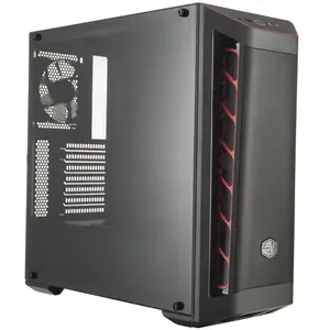 Cooler Master MasterBox MB511 Midi Tower Noir, RougeVendu paramazon