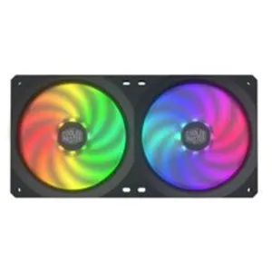 Comparateur de prix : Cooler Master MasterFan SF240R ARGB Boitier PC Ventilateur 12 cm Noir