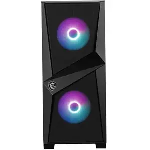 Comparateur de prix : MSI MAG Forge 100M Midi Tower Noir, Transparent