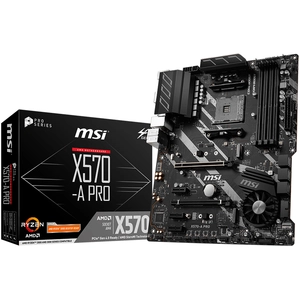 MSI X570-A PRO carte mère AMD X570 Emplacement AM4 ATX pas cher