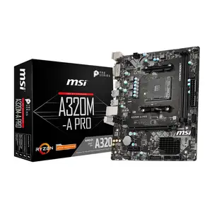 MSI A320M-A PRO carte mère AMD A320 Emplacement AM4 micro ATX pas cher