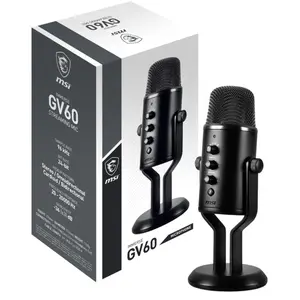 Comparateur de prix : MSI Microphone PER IMMERSE GV60 STREAMING MIC Noir TU