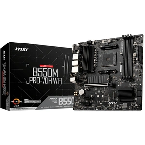 Comparateur de prix : MSI B550M PRO-VDH WIFI carte mère AMD B550 Emplacement AM4 micro ATX