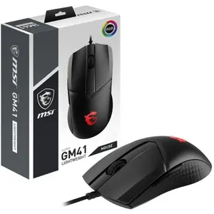 MSI Clutch GM41 Souris de jeu optique RVB légère 16 000 DPI pas cher
