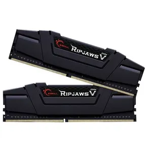 G.Skill Ripjaws V - DDR4 - kit - 16 Go: 2 x 8 Go - DIMM 288 broches - 3200 MHz / PC4-25600 - CL15 - 1.35 V - mémoire sans tampon - non ECC - noir classique pas cher