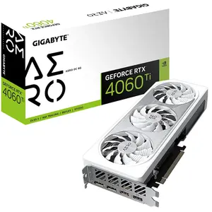 Comparateur de prix : GIGABYTE AERO GeForce RTX 4060 Ti OC 8G NVIDIA 8 Go GDDR6