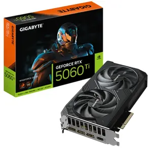 Comparateur de prix : Gigabyte GeForce RTX 5060 Ti WINDFORCE OC 8G