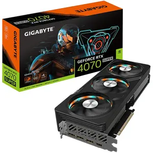 GIGABYTE GAMING GeForce RTX 4070 SUPER OC 12G NVIDIA 12 Go GDDR6X pas cher