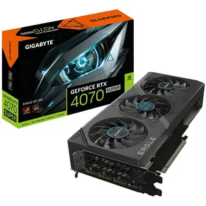 GIGABYTE EAGLE GeForce RTX 4070 SUPER OC 12G NVIDIA 12 Go GDDR6X pas cher