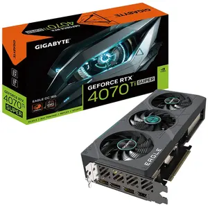 GIGABYTE EAGLE GeForce RTX 4070 Ti SUPER OC 16G NVIDIA 16 Go GDDR6XVendu parcarrefour