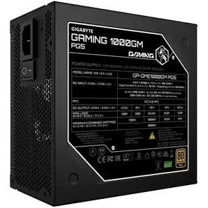Bloc d'alimentation GIGABYTE GAMING 1000GM PG5   PCIe 5.1, 80 PLUS Gol...