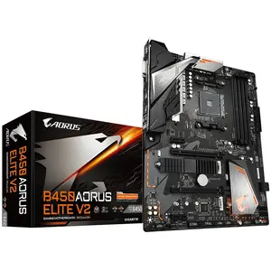 GIGABYTE B450 AORUS Elite V2 AMD B450 Emplacement AM4 ATX pas cher