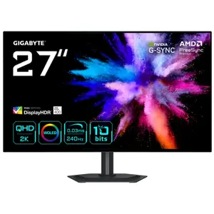 Comparateur de prix : Moniteur gaming GIGABYTE GO27Q24G 27 OLED QHD 240 Hz Noir - Neuf