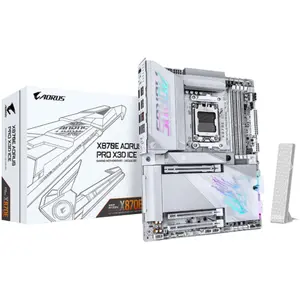 Comparateur de prix : Gigabyte X870E A Pro X Ice Am5 4Xddr5 4Xsata 4Xm.2