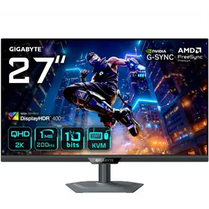 Gigabyte M27Q2 QD 27" QHD/200Hz/QD F-IPS/Pivot/USB-C/GSync