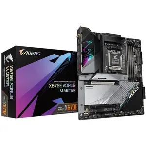 Comparateur de prix : GIGABYTE X670E AORUS MASTER carte mère AMD X670 Emplacement AM5 ATX