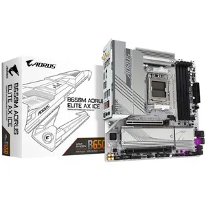 Comparateur de prix : Gigabyte Gigabyte B650M A ELITE AX ICE - B650/AM5/DDR5/mATX