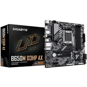 Comparateur de prix : GIGABYTE B650M D3HP AX carte mère AMD B650 Emplacement AM5 micro ATX