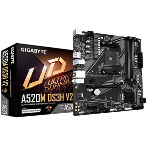Comparateur de prix : Carte mère Gigabyte A520M DS3H V2 Rev 1.0 - Socket AM4 - LAN GbE - DDR4 SDRAM