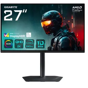 Gigabyte MO27Q2 27" QD-OLED QHD/240Hz/0.03ms/HP/USB-