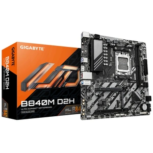 Comparateur de prix : GIGABYTE B840M D2H Carte mère - Processeurs AMD Ryzen 9000, VRM 5+2+2 ...