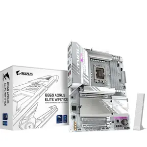 Comparateur de prix : Gigabyte B860 A ELITE WF7 ICE - B860/LGA1851/DDR5/ATX