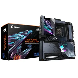 Comparateur de prix : Placa Base Gigabyte Z890 AORUS MASTER AI TOP E-ATX LGA 1851 Intel Z890 PCIe 5.0 Wi-Fi 7
