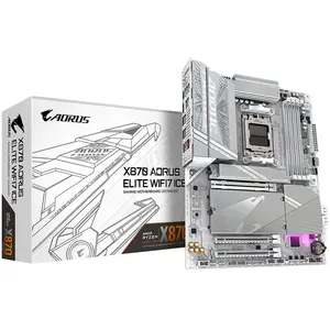 Comparateur de prix : Gigabyte Gigabyte Carte Mère X870 A Elite Wf7 Ice - Prend En Charge Les Proces
