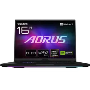 Gigabyte MASTER 16" OLED QHD+240Hz/R9-HX3D/5080/32/1T/W11P