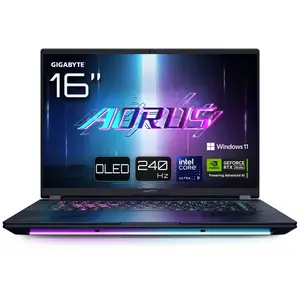 Gigabyte AORUS MASTER 16 BYHC5DEE65SP - 16" QHD+ OLED 240 Hz Display I...