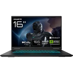 Gigabyte Gaming A16 3Wh 16" Fhd 165Hz R7-260 16Gb/1Tb Rtx 5070 Win11
