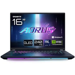 Comparateur de prix : Gigabyte 16" QHD+ OLED 240Hz/U9 275HX/5080/32G/2T/W11P