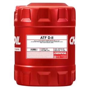 Comparateur de prix : Huile pour boîte de vitesse automatique CHEMPIOIL CH8901-20