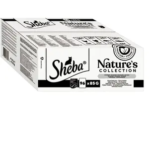 Sheba Nature's Collection 96 x 85 g en sauce pour chat - sélection Terre & Mer pas cher