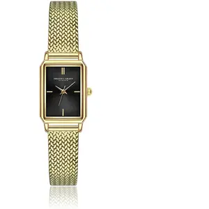 Frederic Graff - Montre Femme en Acier mesh dorée OS pas cher