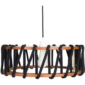 Suspension noire L Macaron - EMKO pas cher