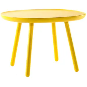 Table basse jaune 64 cm Naïve - Emko pas cher
