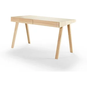 Bureau en bois lituanien 140 cm 4.9 Drawers - EmkoVendu parslowood-interior