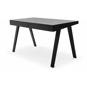Bureau en bois noir 140cm 4.9 - Emko