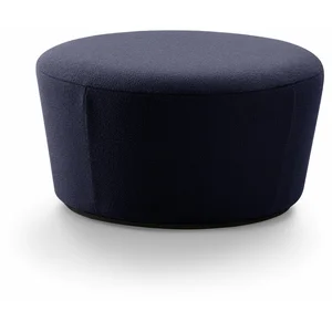 Pouf large en tissu bleu Naïve - Emko