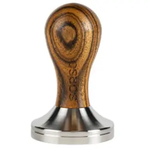 Tasseur SORSO Barista, acier inoxydable, avec manche en bois, 57 mm   ...